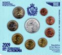 Various Euro (2009 Mint Set - International Year of Astronomy)
