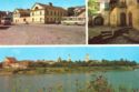 Kaunas. Old Post Office. City Coutyard. Panorama of the city
