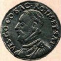 1 Testone (Vespasiano Gonzaga. No date)