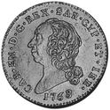 ½ Doppie (Carlo Emanuele III 1730~1773)