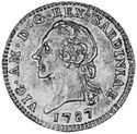 ½ Doppie (Victorio Amedeo III 1773~1796)