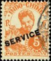Cambodian Woman overprinted