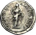 1 Denarius (Hadrianus - Tranquillitas)
