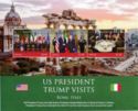 US President Trump visits Rome, Italy