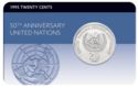 20 Cents (50th Anniversary of the United Nations)