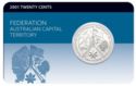 20 Cents (Centenairy of the Federation of Australia Australian Capital Territory) 