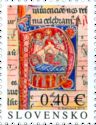Initial with the Birth of Christ from Bratislava Mass-book
