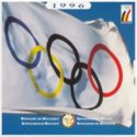Various Francs (Mint set 1996 - Olympic games in Atlanta)