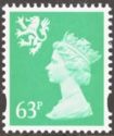 Queen Elizabeth II - 63p Machin Portrait