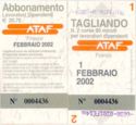 Cover of the Carnet and 01 febbraio 2002