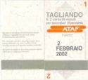 Cover of the Carnet and 01 febbraio 2002