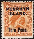 New Zealand Definitive-Blue overprint