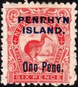 New Zealand Definitive-Blue overprint