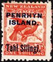 New Zealand Definitive-Blue overprint