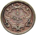 ½ Soldi (Carlo VI)
