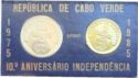 Various Escudos (Proof set 1985 - 10th Anniversary of Independence)