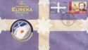 5 Dollars (150th Anniversary Eureka Stockade. Coin and stamp)