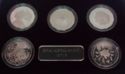 Various Dollars (Proof set 1989 - Masterpieces in Silver)