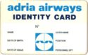 Adria Airvays, IDENTITY CARD