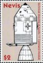 Technical Drawing of Apollo 11 Command Module