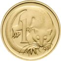 1 Cent (Feather-tailed glider - Gold edition)