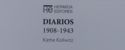 Diarios 1908-1943. Käthe Kollwitz