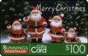Bunnings Warehouse - Merry Christmas - 4 Santa Clauses