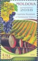 Grapes, Vineyard and Wine Barrels