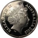 50 Cents (Elizabeth II, 60th Anniversary of Coronation)