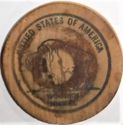USA Wooden Nickel