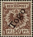 overprint on Reichpost