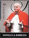 Pope John Paul II in Red Cape
