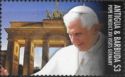 Pope Bendict XVI and Brandenburg Gate, Berlin