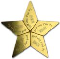 25 Dollars (Gold Star CombiCoin)