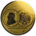 10 Dollars (South Africa Single 9 Pond 1898)