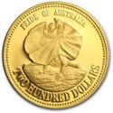 200 Dollars (Pride of Australia - frill-necked lizard. Elizabeth II)