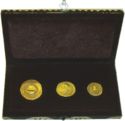 Various Dollars (Mint set 1990 - Fijian river gold)