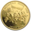 25,000 Won (Olympic Games Seoul 88. Folk dancing)