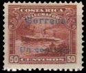 Steamer "Antilles" surcharged 1c on 50c