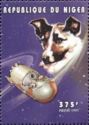 Laika, first dog in space, Sputnik 2.