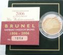 2 Pounds (200th Birthday Brunel - Paddington Station - Gold edition)