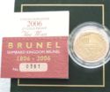 2 Pounds (200th Birthday Engineer Isambard Brunel - Gold edition)