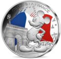 50 Euro (Mickey et la France - Champs Elysées - coloured)
