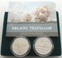 5 Pounds (Admiral Lord Nelson - Silver Piedfort)