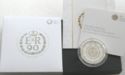 5 Pounds (Queen Elizabeth II 90th Birthday - Silver Piedfort)