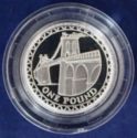 1 Pound (Menai Bridge - Piedfort)