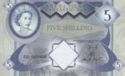 5 Shilling Queen Elizabeth II