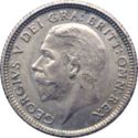 6 Pence (George V. Modified head)