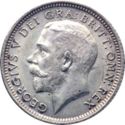 6 Pence (George V. Wide Rim)