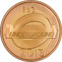 2 Pounds (150th Anniversary of the London Underground - Gold)